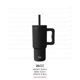 Trek Kids Tumbler with Silicone Straw Lid Q8