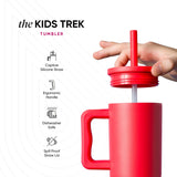 Trek Kids Tumbler with Silicone Straw Lid D8
