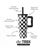 Trek Kids Tumbler with Silicone Straw Lid W8